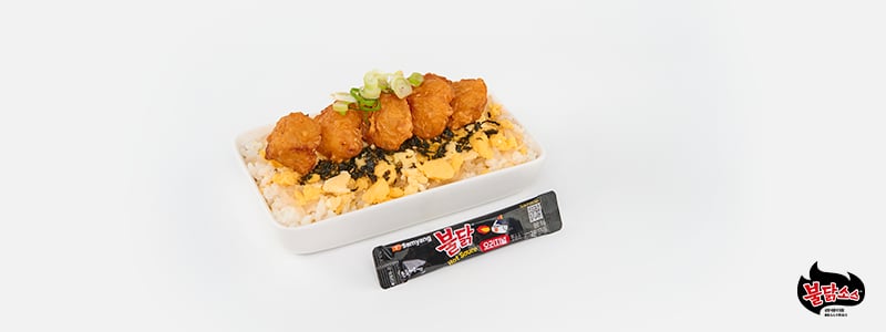 불닭가라아게동